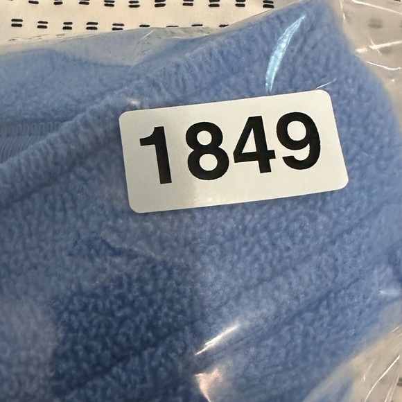 LL Bean Blue Fleece Zip Vest Size 1X #1849 - Picture 8 of 8